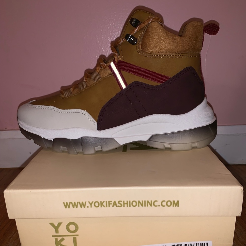 Rust Multi Color Boots - Picture 4 of 6